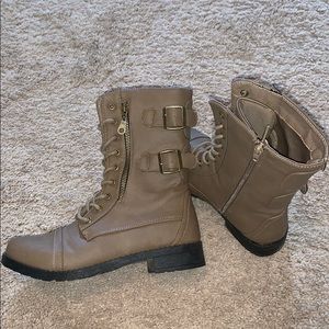 Taupe Boots